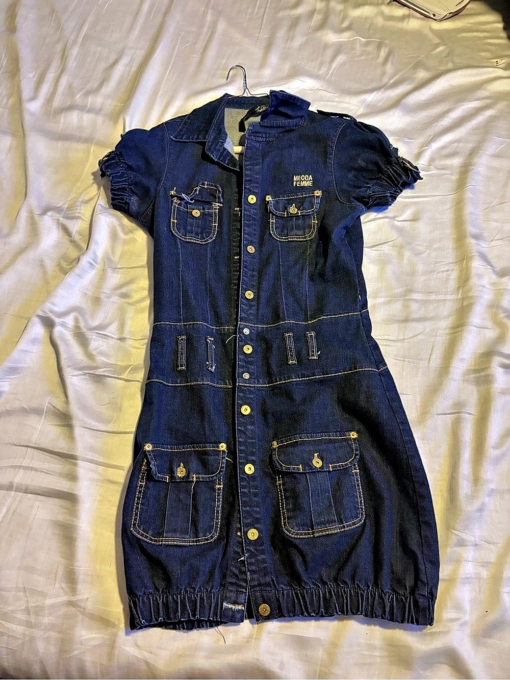 Mecca Femme Denim Mini Dress